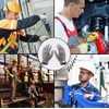 Fukufuku Blade-Resistant Gloves for Work, Work Gloves, Anti-Cut Gloves, Anti-Slip,