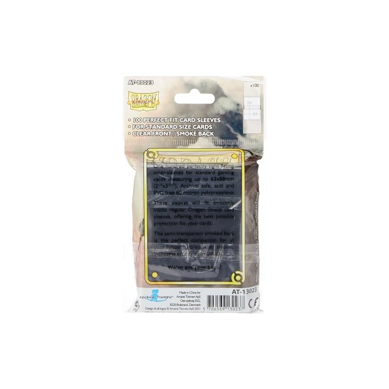 Dragon Shield AT-13023 Card Case, Smoke, One Size ( 100
