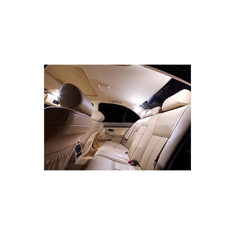 Car Interior Light Set of 10Xenon White Canbus