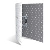 HERMA Lever Arch File Stars with White with Grey Stars