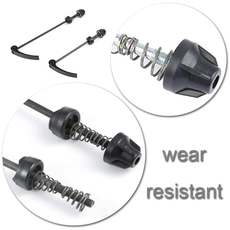Bessy shop Quick Releases Set,1 Pair Quick Release Bicycle Hub