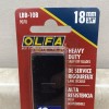 OLFA 18mm UltraMax Heavy-Duty Snap Off Blades Pack of 10