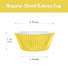 Gifbera Gold Foil Muffin Cupcake Liners/Baking Cups Standard Size, 100-Count
