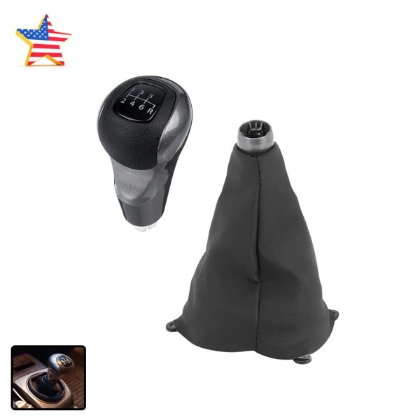 Unbranded For Honda Civic 2006-2011 1pcCar Black Vehicle 6 Speed
