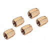 5 Pcs Brass Electric Guitar Truss Rod Nut Musical Instrument