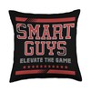 Smart Guys Smart Guys Statement Design For Gamers Throw Pillow