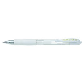 Pilot Pack of 3 G2 07 Gel Ink Ballpoint Pens Medium Point Pastel White