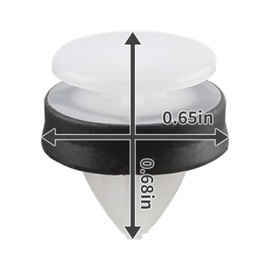 Topkidame 40PCS Wheel Opening Molding Retainer Clip for Ford W716507-S300 Expedition EcoSport Transit 150 250 350 W716507S300