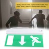 Acrylic LED Emergency Exit Lighting Sign Safety Evacuation Indicator Light
