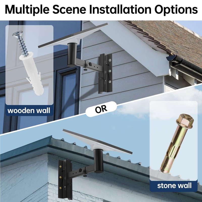Adjustable Starlink Mini Mount Kit with Adapter - Mounting for
