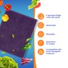 Bluapple FreshMats, Refrigerator Bin Liner, Fridge Drawer Mats, Crisper Life