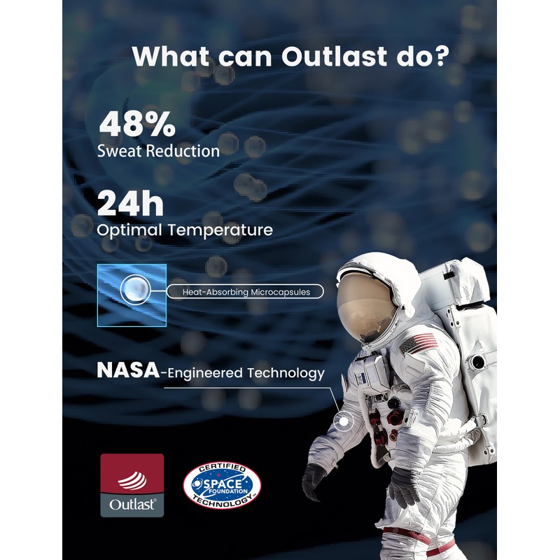 Dream Valley®Outlast®Deep Sleep Modal Pajamas for Women, Soft Button Down