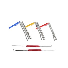 HOPESPANNER Inner/Hydraulic Seal Installation Tool Kit/Hydraulic Cylinder Piston Repair Seal Tools/Durable/Metal / 1 Set/Silver Tone/for Car Vehicle Components