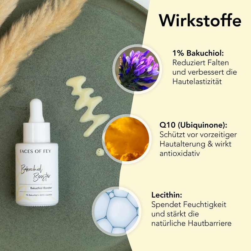 Bakuchiol Serum - Anti Ageing Serum Booster - 1% Bakuchiol