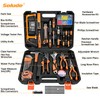 SOLUDE Tool Set,148-Piece Home Repair Tool Kit for Men Women