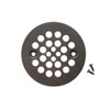 Premier Copper Products D-415ORB 4.25-Inch Round Shower Drain Cover, Oil