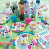 Unique 73224 Llama Party Round Dessert Plates, 7", Nylon/A, 8
