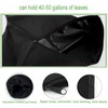 2X Leaf Blower Bag Zippered Bottom Dump Leaf Blower Vacuum