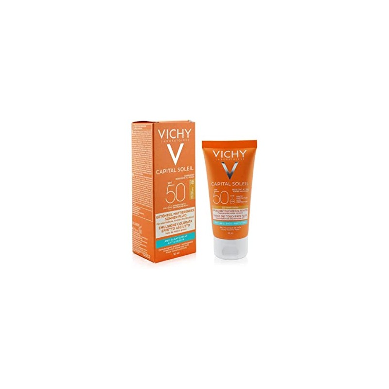 Vichy Protector Solar Facial Toque Seco Color Fps Soleil 50ml