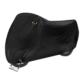 Bike Cover for for 1 Bike Outdoor Waterproof Bicycle Covers Rain Sun UV Dust Wind Proof with Lock Hole for Mountain Road Electric Bike, Road Bike, Hybrid Bike