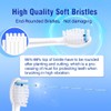 Replacement Heads for WaterPik Sonic Fusion SF-01/SF-02/SF-03/SF-04,Replacement Brush Heads Compatible