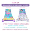 Todays Kids Mermaids Toddler Bedding Set for Girls - 4-Piece