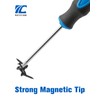 ROTATION 8-Piece Magnetic Screwdrivers Set with Nichrome tip, 4 Phillips