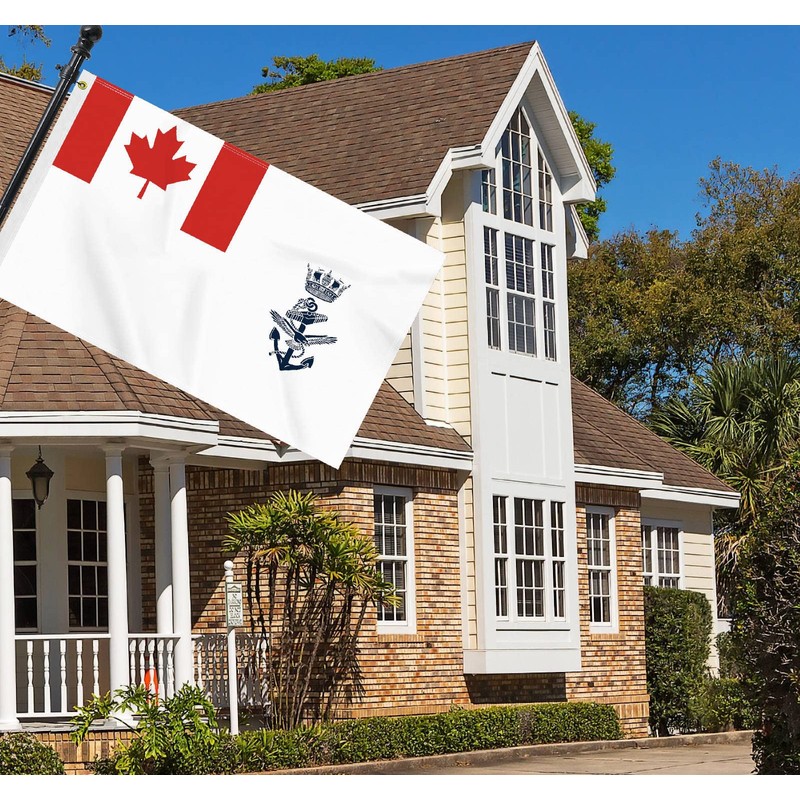 3×5 FT Canada Naval Force Flag, Large 100D Canadian Royal