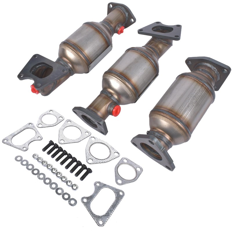 Weonefit Catalytic Converter Set 1 and 2 LH RH Replacement
