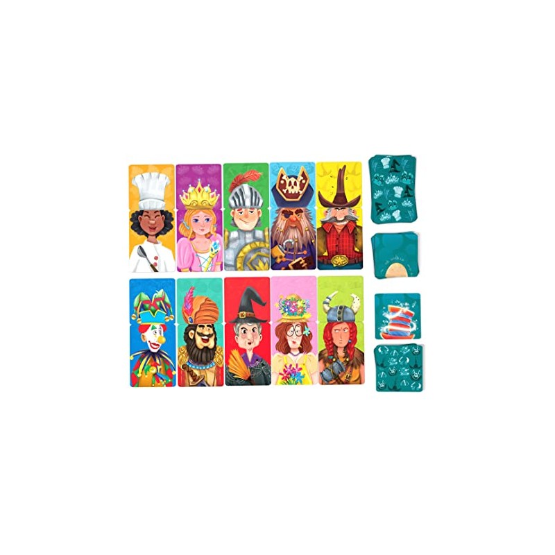 Zoch 601105179 On the Hat – The Card Game that