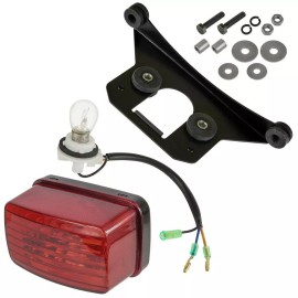 Caltric Tail Light Assembly Bracket and Hardware for Yamaha Banshee 350 YFZ350 2002-2006