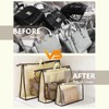 CINPIUK 8 Pack Handbag Dust Bags Clear Purse Storage Organizer