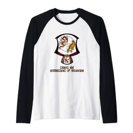 Kenpo Karate Patch Brown Belt 2nd Degree Saying Belt Ranking Raglan Baseball Tee