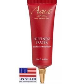 Aqua Mineral PUFFINESS ERASER remove puffy under eye bags the dead sea 25ml