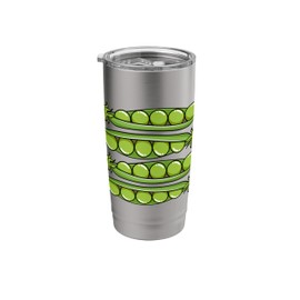 Pea Pods Vegetarian Seed Flowering Plant Vegans Stainless Steel Insulated Tumbler