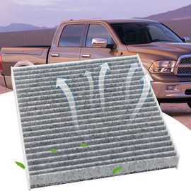 laffoonparts 2 Pack CF11671 CP671 Cabin Air Filter, Replacement for RAM 1500 2500 3500 4500 5500 2016-2024 Replacment for Jeep Wagoneer 2022-2023, Replaces EG21-61-P11 68318365AA