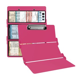 Whitecoat Clipboard® - Critical Care Edtion (Tri-Fold, Pink)