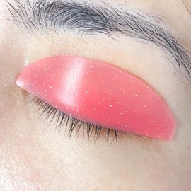 PERMANIA Flat Shields, Thin Korean Lash Lift Pad for NO.1 Perm Soften Eyelashes for Salon Usage Flatter Rods (Red)