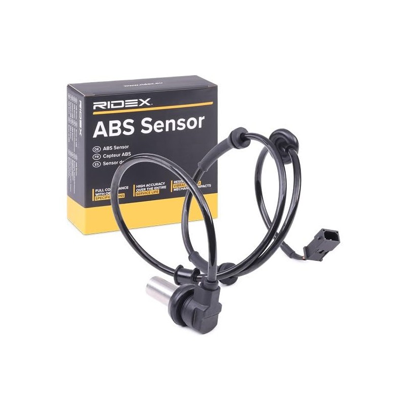 RIDEX ABS Sensor 412W0011 Rear on Both Sides 39 mm
