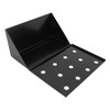 Smoker Box Black V Shape Stainless Steel Anti Stick Large