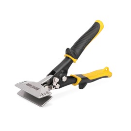 HURRICANE 3inch Sheet Metal Hand Seamer, Heavy Duty Bender for Metal Flattening, Precision Duckbill Pliers and Sheet Metal Tongs, Ideal for HVAC Projects, Ergonomic Straight Flat Smooth Jaw