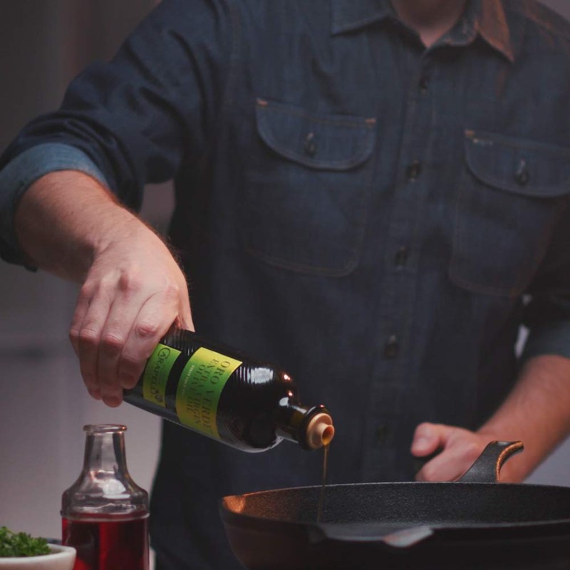 Carapelli - Oro Verde Extra Virgin Olive Oil: First Cold-Pressed