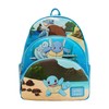 Loungefly Pokémon Squirtle Evolution Triple Pocket Backpack Standard