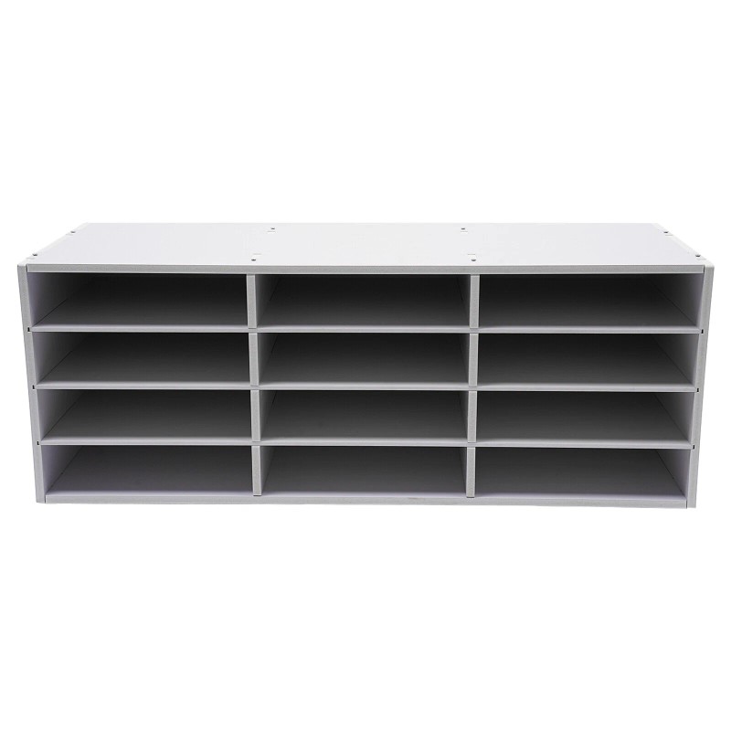 N/A 4-Tier Mail Sorter Organizer Countertop Literature Student Mailbox for