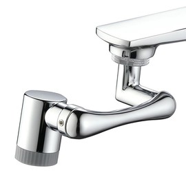 Kitchen Faucet Extender, 1 Count 360° Rotatable Faucet Sprayer with Dual Water Outlet Mode, Faucet Tap Adapter, Summer for Gift,  Kitchen Sink Accessories