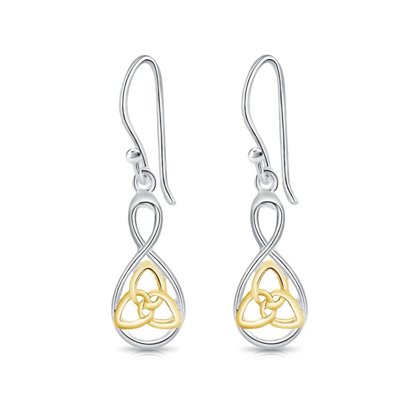 DTPsilver® 925 Sterling Silver & Yellow Gold Plated or Bicolor