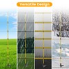 Toriexon Fiberglass Fence Posts 50" - 10 PCS, Electric Fence