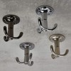 3 x Tromso 3-Way Swivel Hooks Black Chrome-Plated 53 x