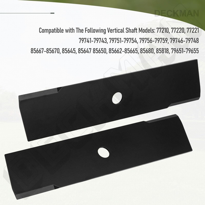 DECKMAN Edger Replacement Blades 85755 71-85755 9" x 2” x