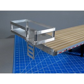 Tamiya New Add on Aluminum Rack Platform for Tamiya 1/14 Semi Flatbed Trailer Truck